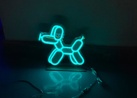 Custom dog acid blue  neon sign  handiwork  5*12mm 3A power supply